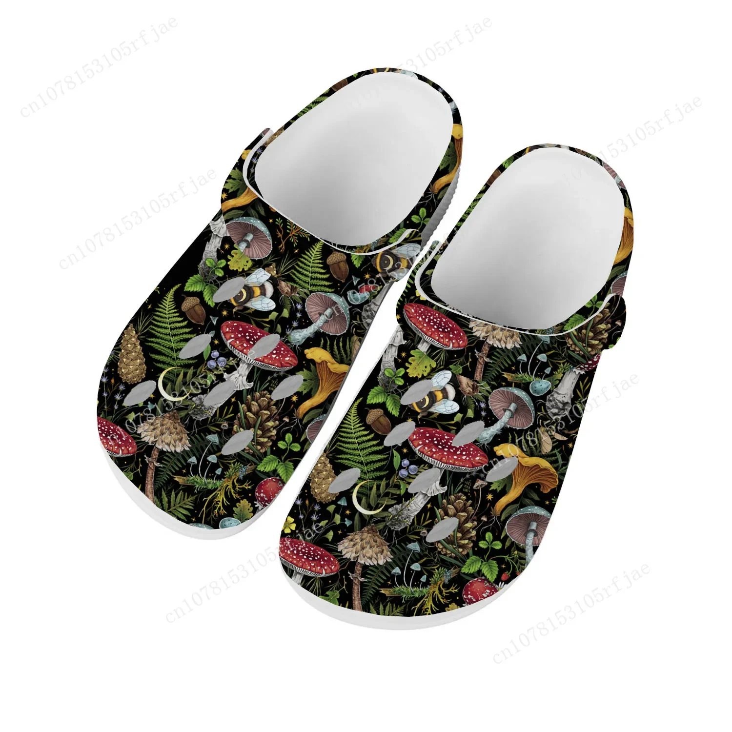 

Mushroom Vintage Water Shoes Mens Women Teenager Sandals Garden Bespoke Home Clog Customized Shoe Custom Made Beach Hole Slipper