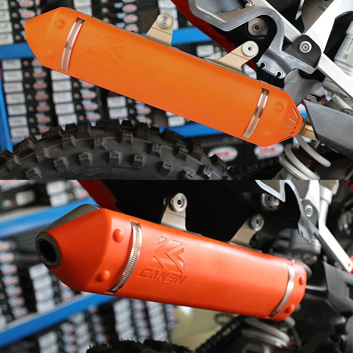 Moto 2024 Bouclier Thermique Accès Juste De Protection Pour KTM EXC 250 300 TPI XC XC-W Pour Husqvarna TE250 TE300 2T 2020 2022 2023
