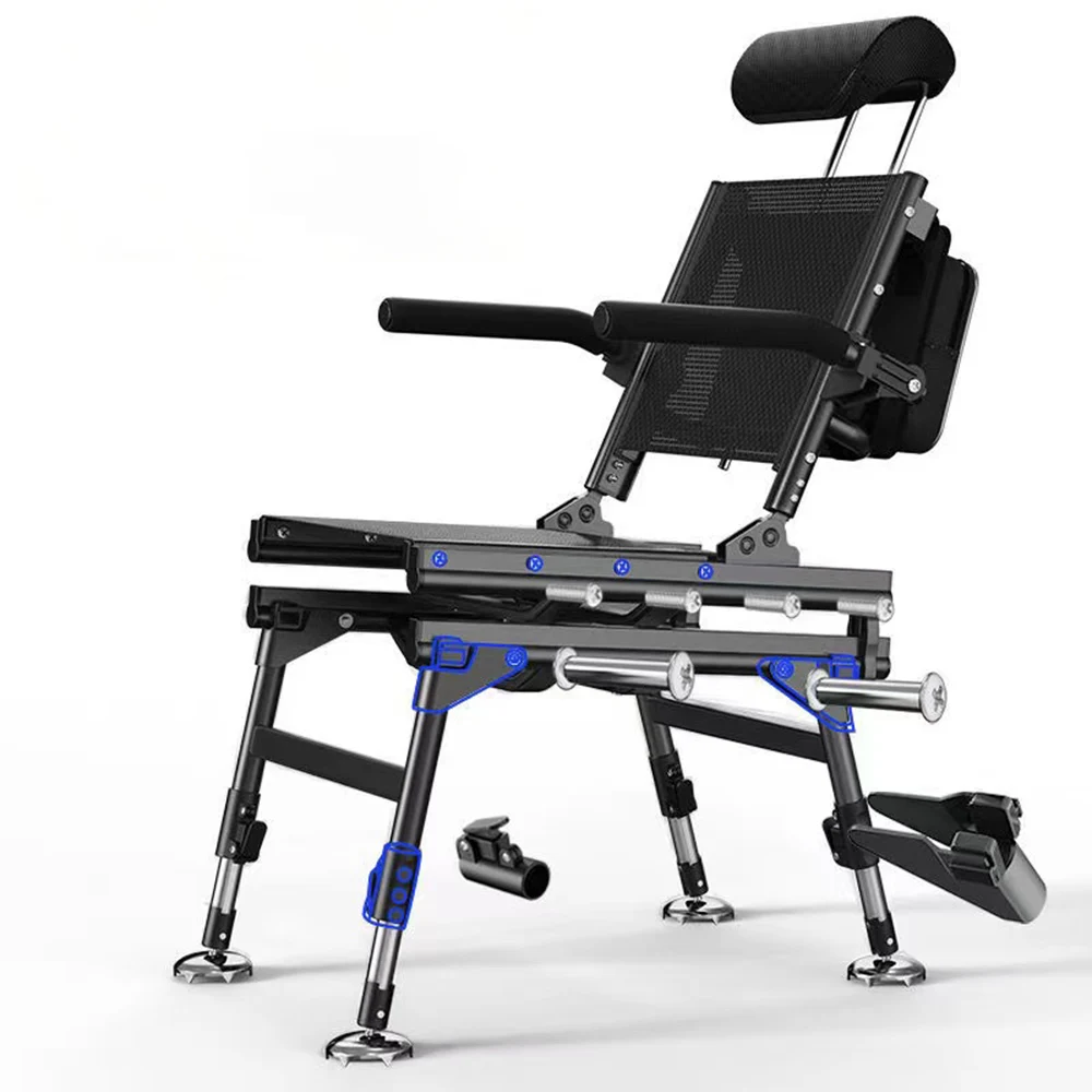 OutdoorMetalAllterrain360RotationMultifunctionalFoldableFishing