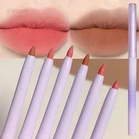 Berry Red Lip Liner Matte Velvet Lipliner Pencil Long-lasting Waterproof 3D Lip Plumping Tint Contouring Pen Nude Brown Lipstick 1
