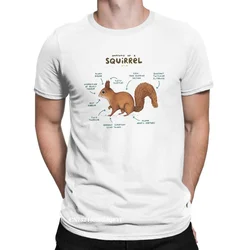 Men's T-Shirts Anatomy Of A Squirrel Creative Cotton Tees Harajuku Gaming Gamer Tshirt Round Collar Clothing Graphic
