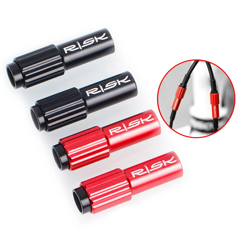 

2pcs/pack 4mm Mountain Road Bike Bicycle Inline Cable Adjuster Adapter Adjustment Screw Bolt Derailleur Shift Brake Cable