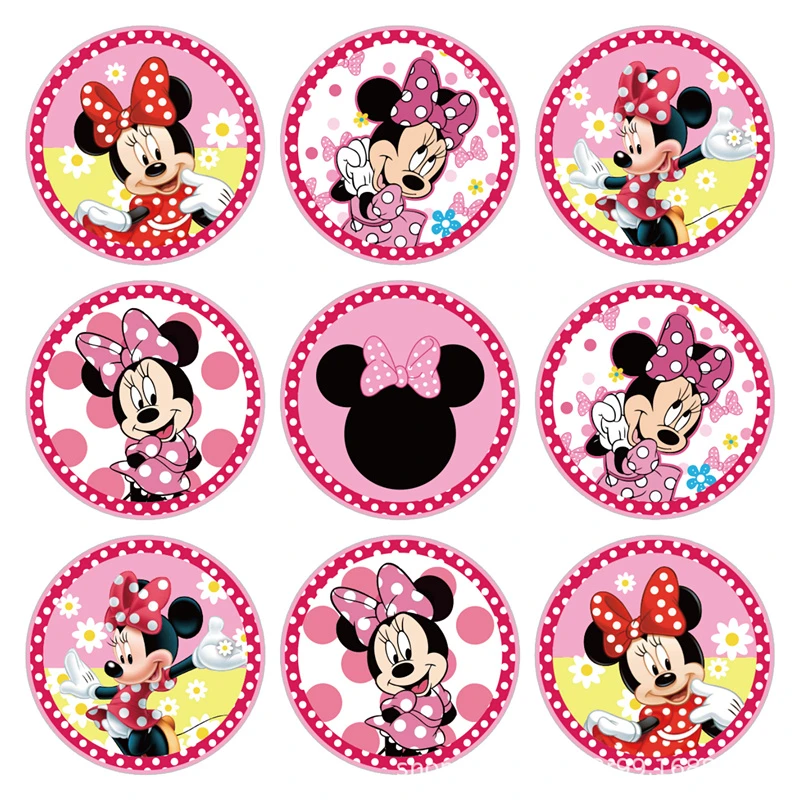 Word gek Puur Verplicht Minnie Mouse Party Gift Bag Candy Box Treats Bags With Stickers For Kids  Baby Shower Birthday Party Decoration| | - AliExpress