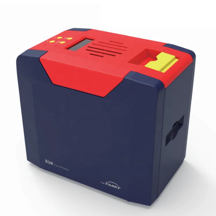 

S20 Single-Side Printing Plastic/PVC ID Card Printer pvc High speed printer