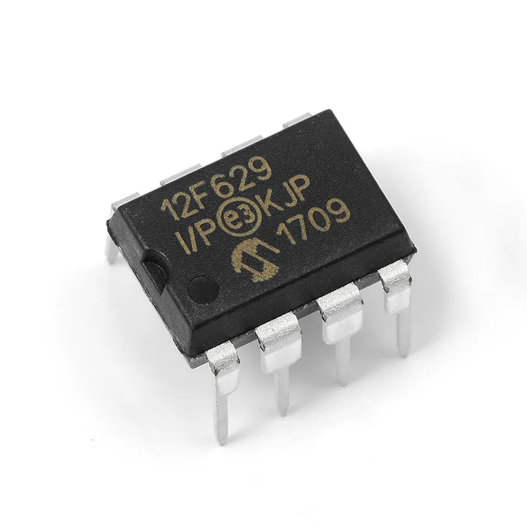 

PIC12F629-I/P 12F629 DIP-8 Single chip microcomputer chip Microcontroller