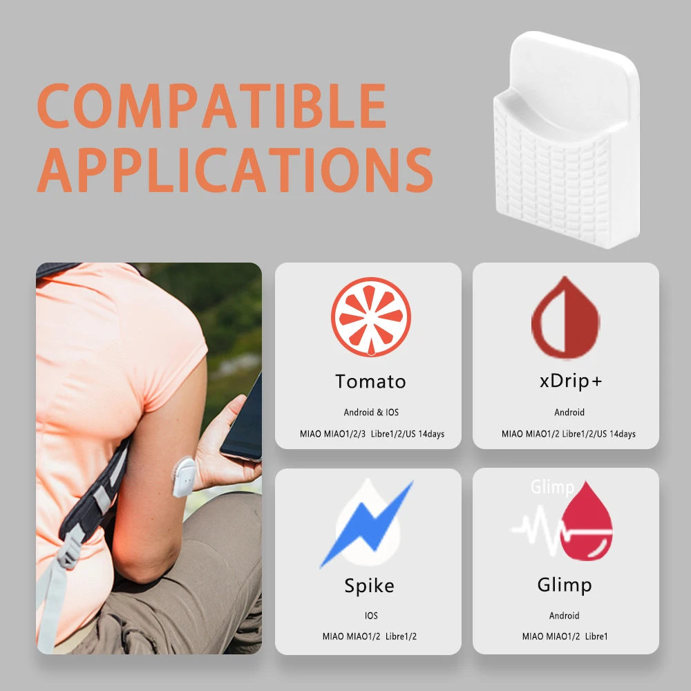 Miaomiao 3 Reader Per Freestyle Libre 1 E 2 Dritto Al Tuo Telefono O Guarda Smart Reader Per Freestyle Libre Cgm Miaomiao1