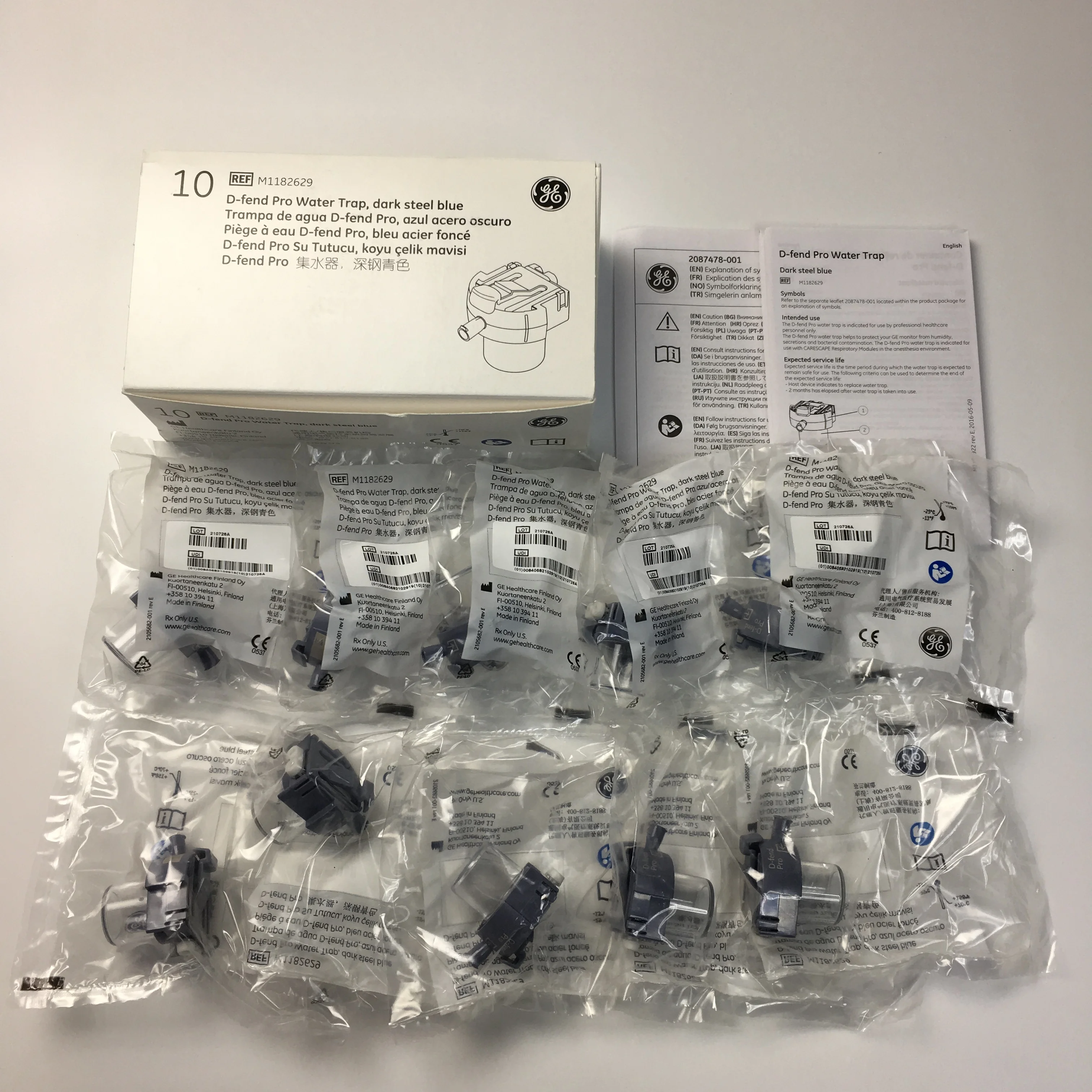 GE Original D-fend Pro Water Trap,dark steel blue REF：M1182629 