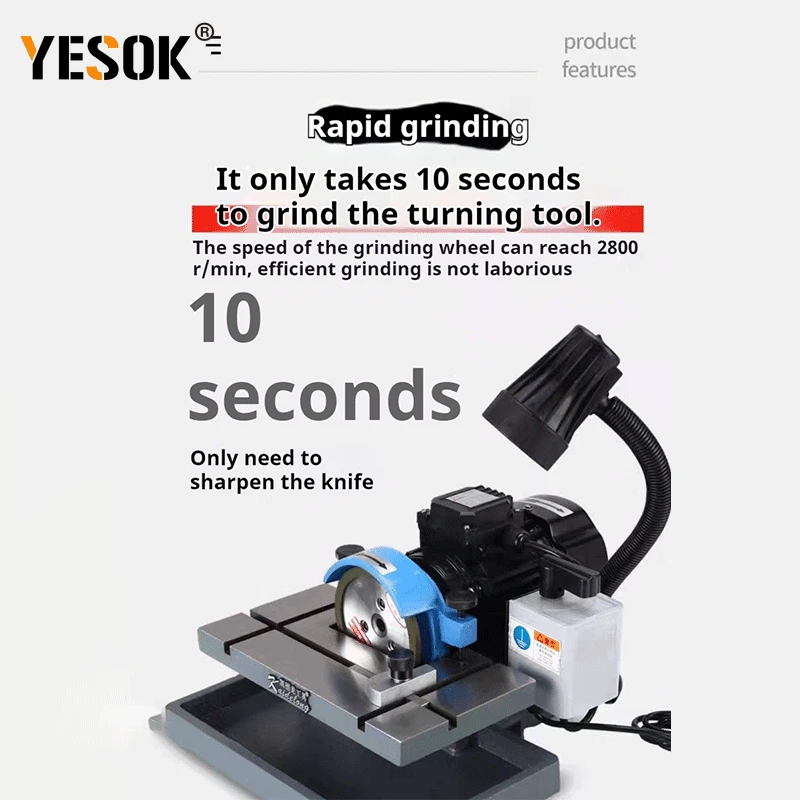 Universal Knife Grinder 220V Knives Sharpening Machine 2800rpm Turning Tool Sharpening Machine 5