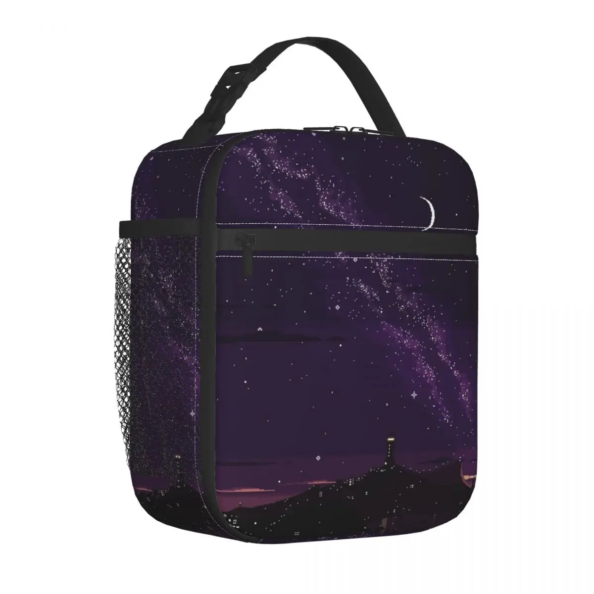 

Изолированная обеденная сумка с изображением острова обсерватории, Современный портативный подарок на день рождения