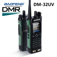 Baofeng Dmr Dm 32Uv Walkie Talkie Gps Aprs Text Sms 8W Programming Recording Wireless Scan Frequency Type-C Charger Uv-32 1