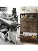 Maupvit Shoe Storage Cabinet with 2 Flip Drawers and 2 Drawers Slim Farmhouse Shoe Cabinet for Entryway Freestanding Sho 3