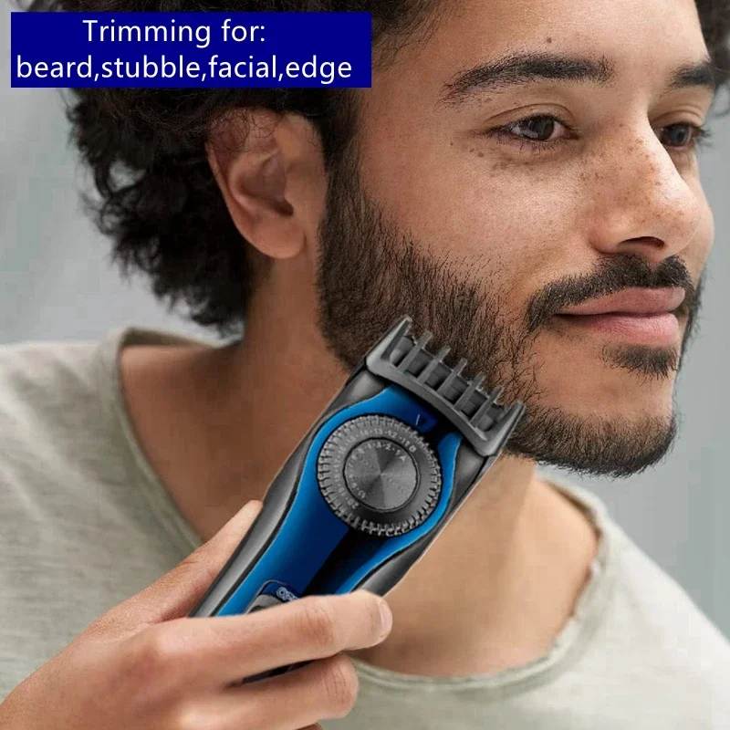 Hair Trimmer VGR Cord/Cordless 1-20mm Adjustable Beard Hair Trimmer for Men Grooming Edge Rechargeable Electric Hair Clipper With 38 Setting hair trimmer hair clipper