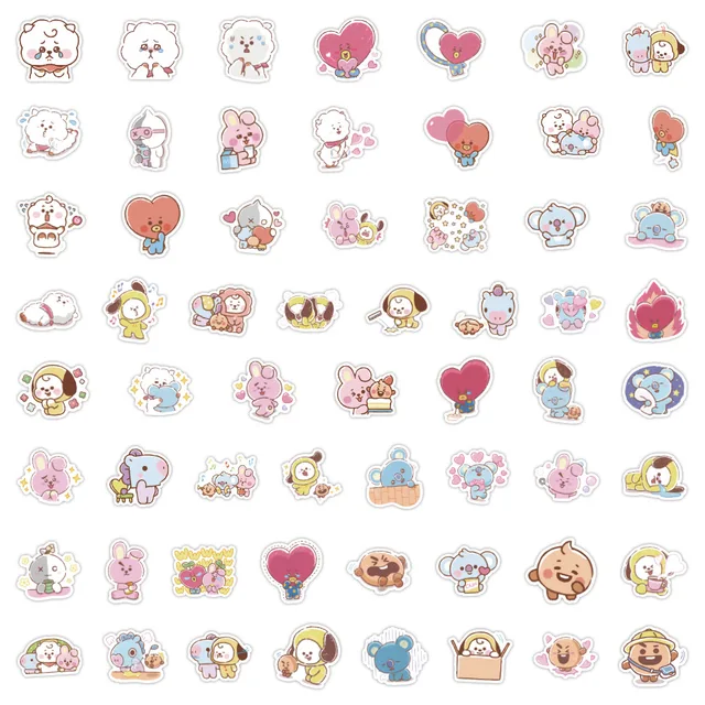 kpop bts boys stickers new album butter cute idols kawaii korea stickers pack stationery decors scrapbooking idol card stationery sticker aliexpress