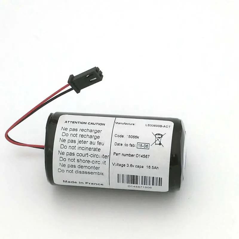 

1pce LS33600B-ACT 3,6 V литиевая батарея PLC с разъемом