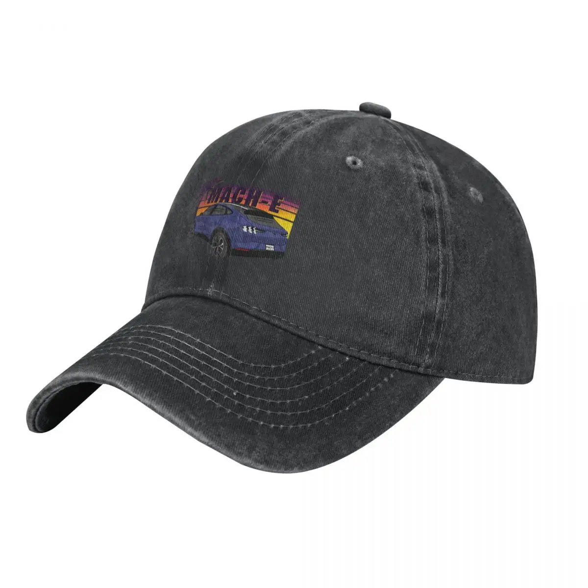

Sunset Mach-E in Infinite Blue Cowboy Hat Golf Cap summer hat New In Hat hiking Women's Beach Visor Men's