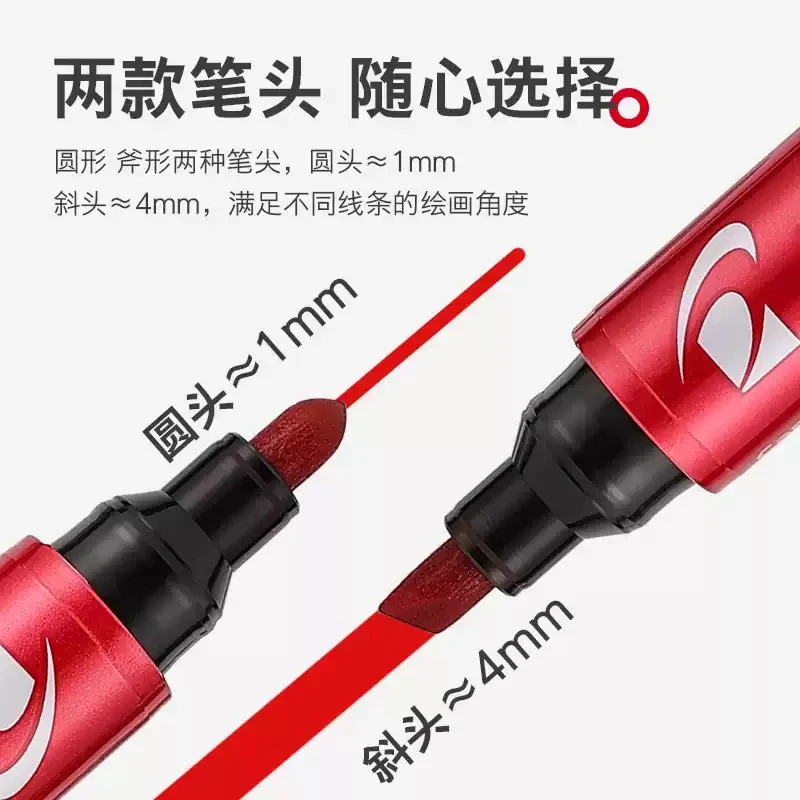 1pcs Japan PILOT Permanent Markers Pens SCA-100 Oil Non-Faded Alcohol Marker Waterproof Poster Painting Graffiti Art Stationery