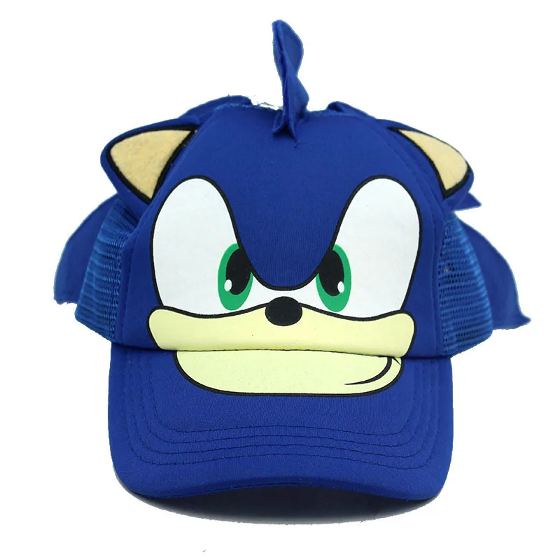 

New comfortable cartoon breathable net cap Children adult universal sun protection baseball cap
