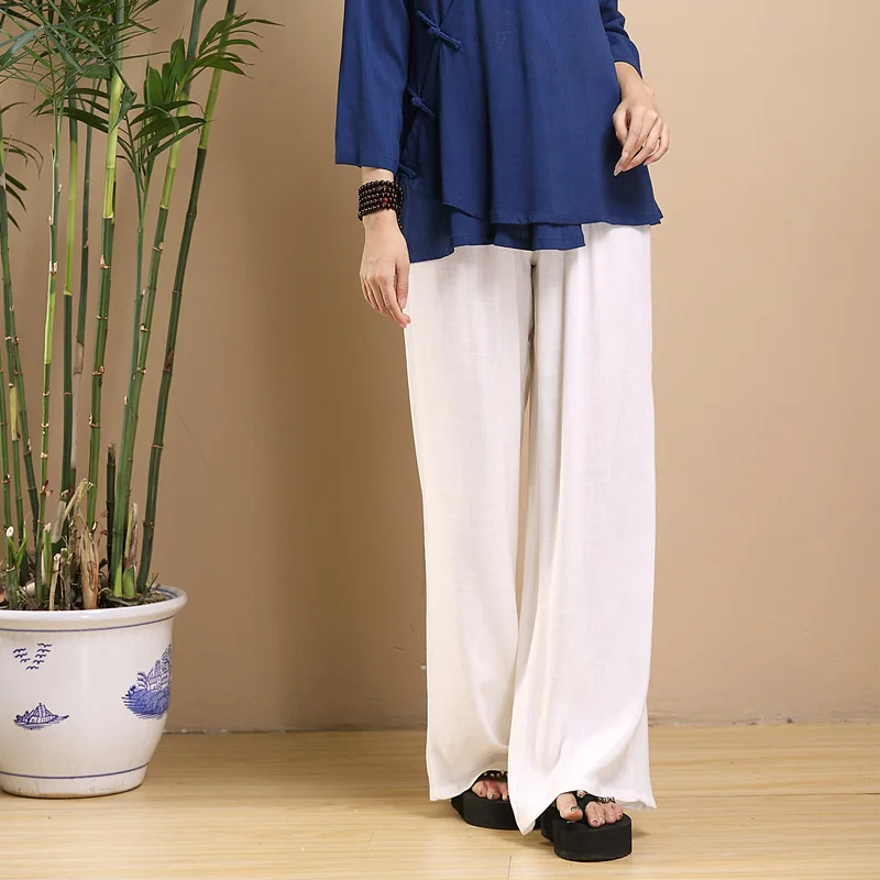 

Женские Штаны Для Йоги, льняные быстросохнущие широкие свободные спортивные штаны для бега, джоггера, фитнеса, тренажерного зала, тренировок, спортивные брюки, спортивная одежда