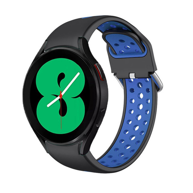 Gaps silicone Strap For Samsung Galaxy Watch 4 44mm 40mm Curved end correa Bracelet Galaxy Watch4 Classic 46mm 42mm Band
