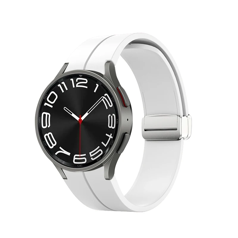 Magnetic Buckle Silicone Watch Strap