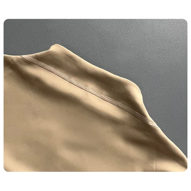 Quick Dry Stand Up Collar Fitness Jacket For Women Slim-Fit Zipper Yoga Wear Long Sleeve Breathable Running Sports Cycling Top