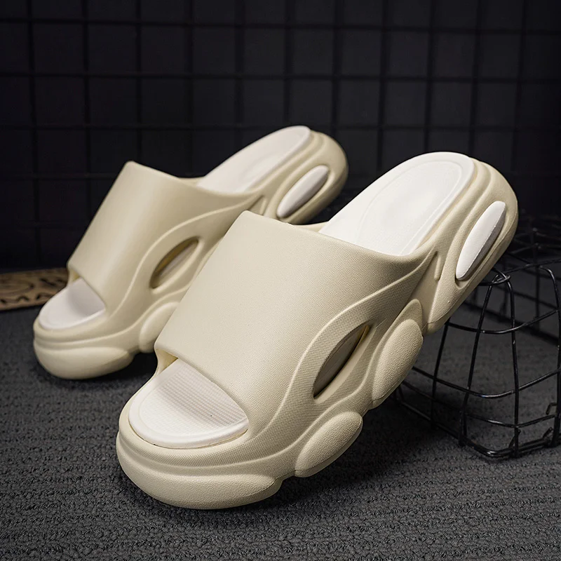 Slip Slippers for Men Non-Slip Non-Slip Summer Slippers Slip Comfy With Thick Sole Slipper for Indoor  Outdoor_voghion.com