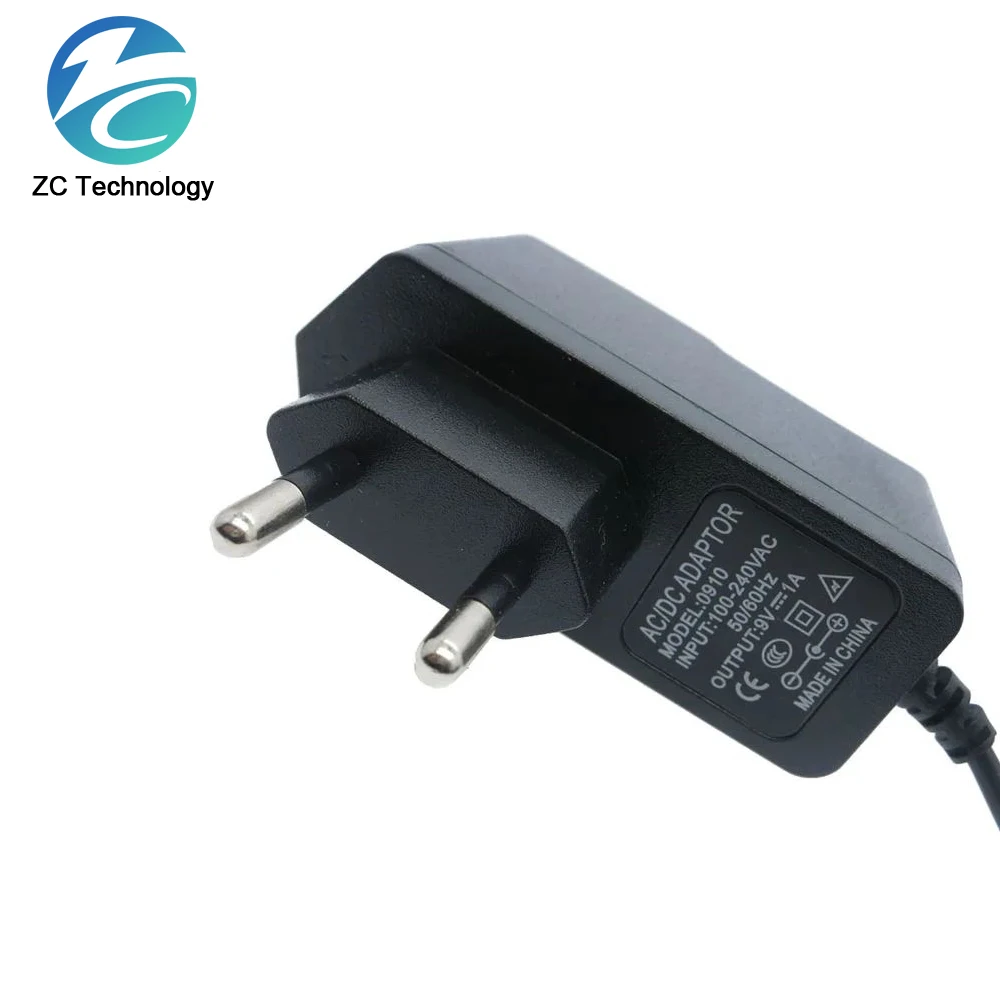 USB Converter Power Supply Module Logic Level Converter AC 100V-240V DC 9V 1A 5.5mm x 2.1mm For Arduino