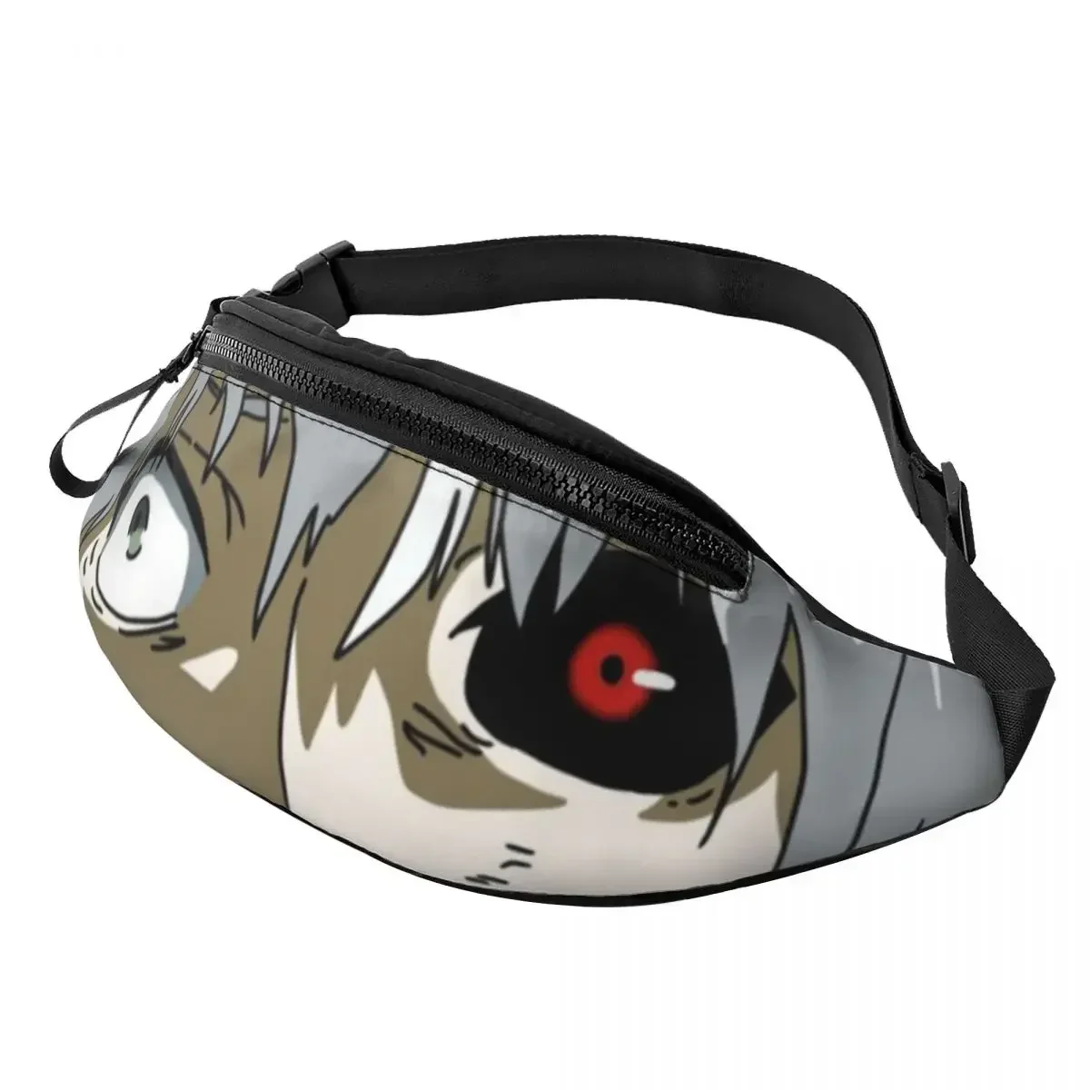 

Tokyo Ghoul Kaneki Ken Eyes Waist Bag Polyester Print Waist Pack Ladies Travel Bag