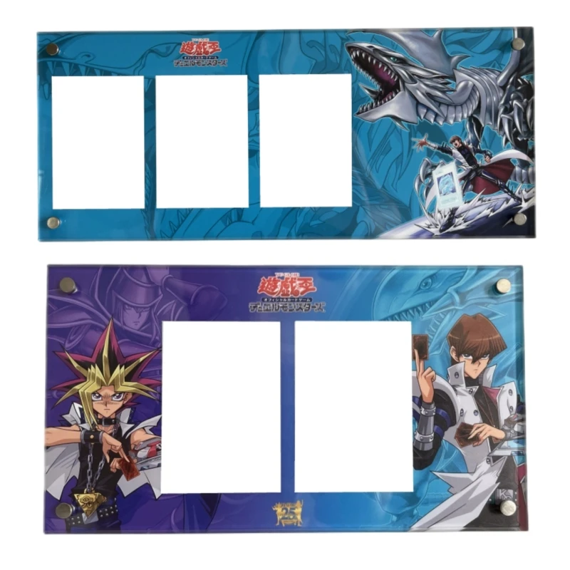 

Yu Gi Oh Blue-Eyes White Dragon Seto Kaiba Animation Characters Card Brick Display Stand Anime Classics Game Collection Toy