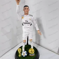 مجسم كريستيانو رونالدو مقياس (ريال مدريد / البرتغال رقم 7) 30 سم | Cristiano Ronaldo CR7 Action Figure (Real Madrid / Portugal #7) 30cm
