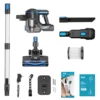 Wireless Stick Vacuum Cleaner 12Kpa Inse N5 Handheld Household Vacuum 40mins Runtime 1.2L Dustbin Cordless Aspirator Pet Hair 6