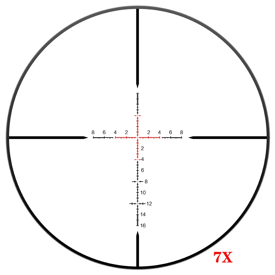 HD3-12X44SFIR Compact Riflescope First Focal Plane Illuminated Glass Etched For Shooting Hunting Army Use rifle scope