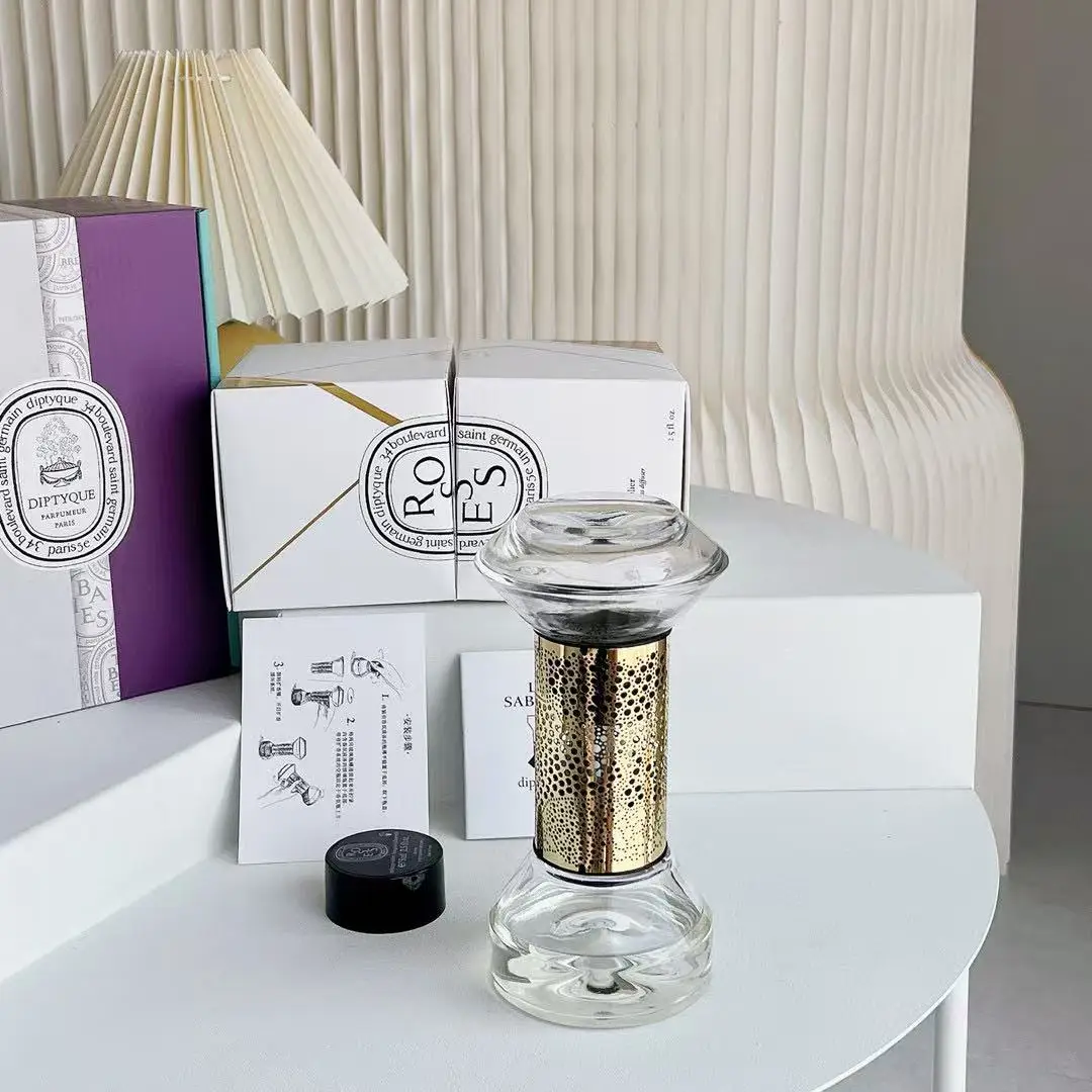 75ml Time Hourglass Aromatherapy No.34 Fireless Aroma Set Bedroom Fragrance Gift Box Air Home Decoration Valentine Gifts