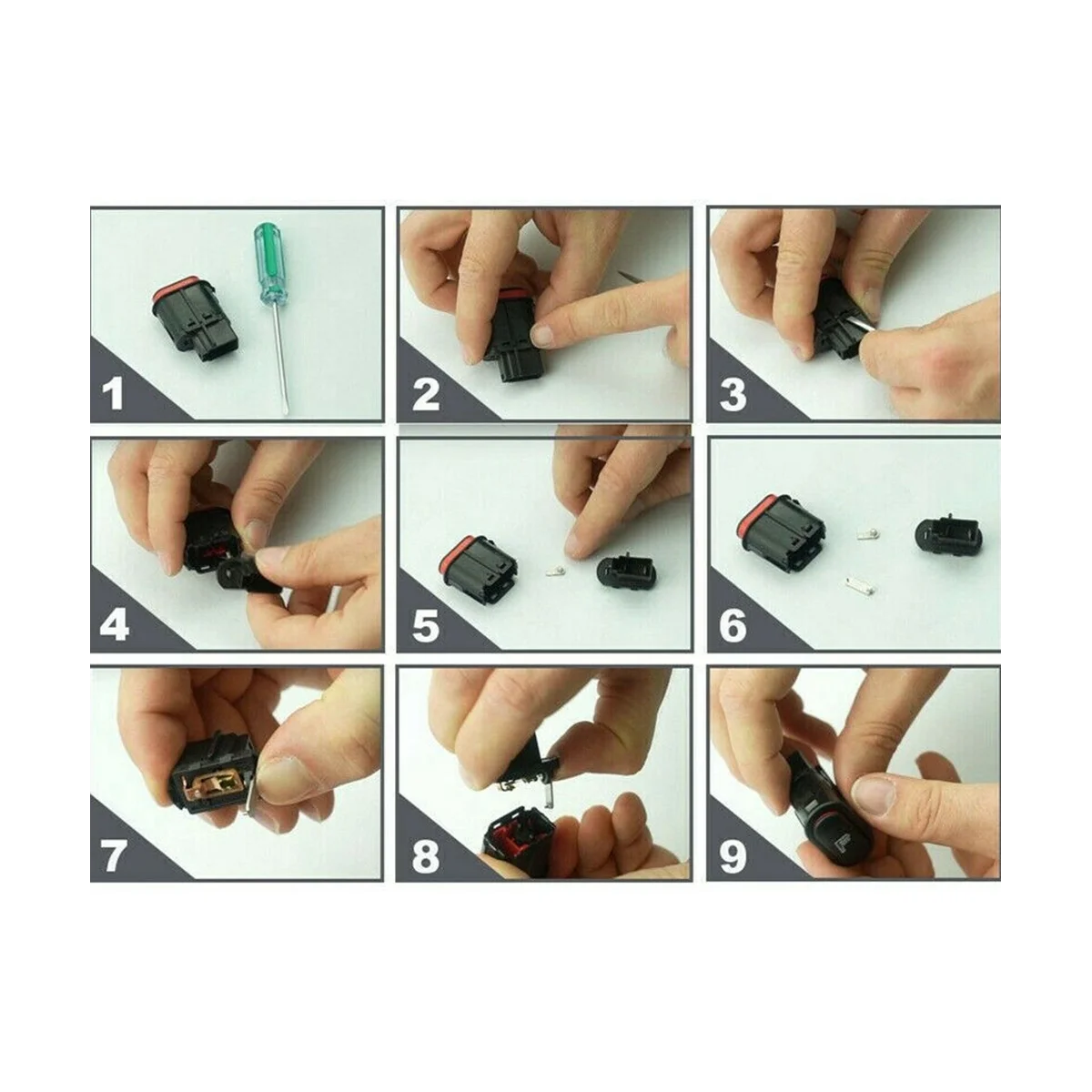 Heated Seat Button Switch Repair 6706942 93BG-19K314-AA for Ford Fiesta IV V VI KA Mondeo I Turnier, heated seat switch