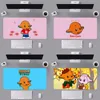 Cartoon Sato Chan Cute Mouse Pad Computer Laptop Gaming Office Wrist Guard Non Slip Keyboard Pad 1
