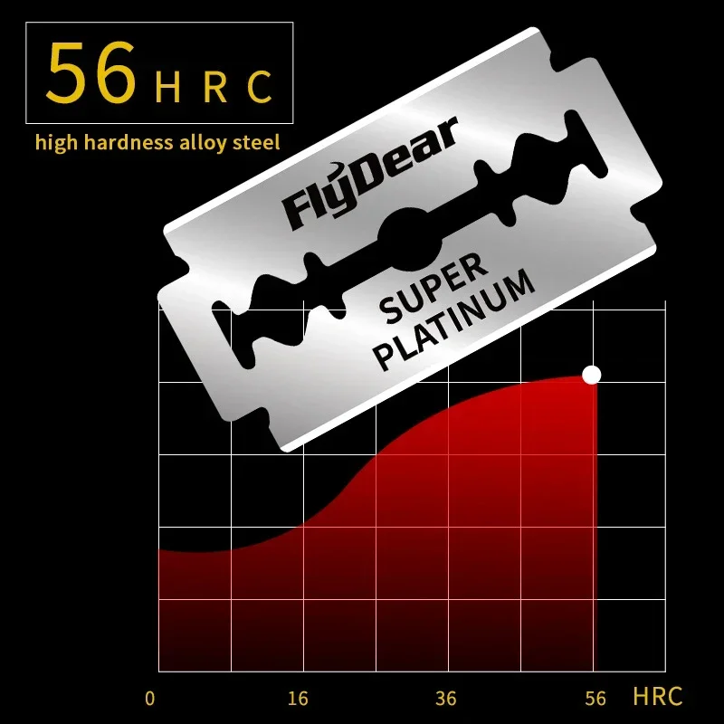 Compact And Portable Razor Blade 10/20/30PCS Stainless Steel Scraper Cleaning Without Rusting Head Shavers For Bald Men For Home