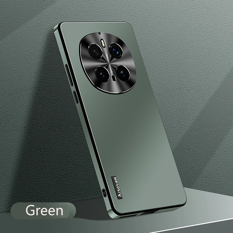 Matte Black Shockproof Anti-Drop Phone Case with Metal Camera Protection