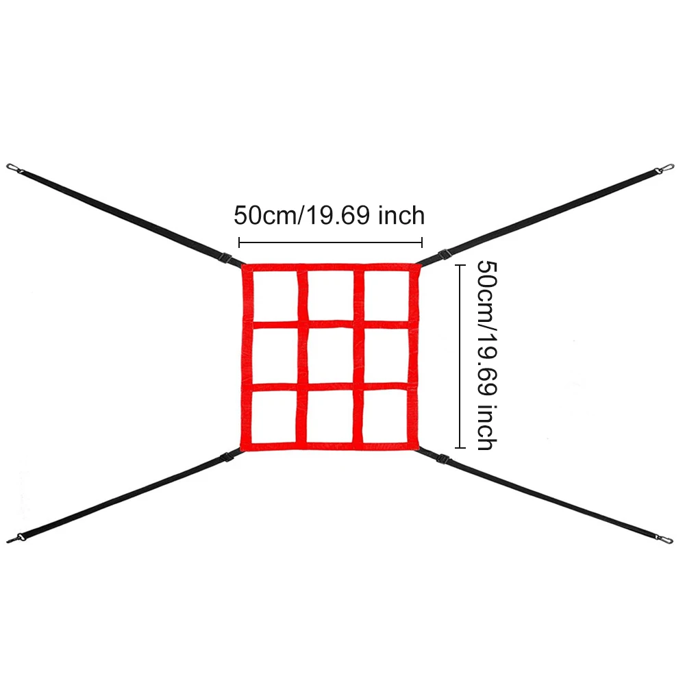 Baseball Softball Pitching Target Practice Accuracy Training Throwing Baseball Pitching Net Training Aids Throwing Strike Zone