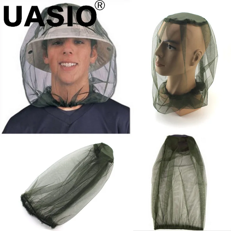 Outdoor Jungle Exploration Operation Anti Mosquito Head Net Jungle Hat Anti Mosquito Net Gauze Cover Protective Head Cover abs 40mm 80mm protective skid for 23mm pipe camera head cover 90mm 120mm 150mm 160mm 180mm 190mm
