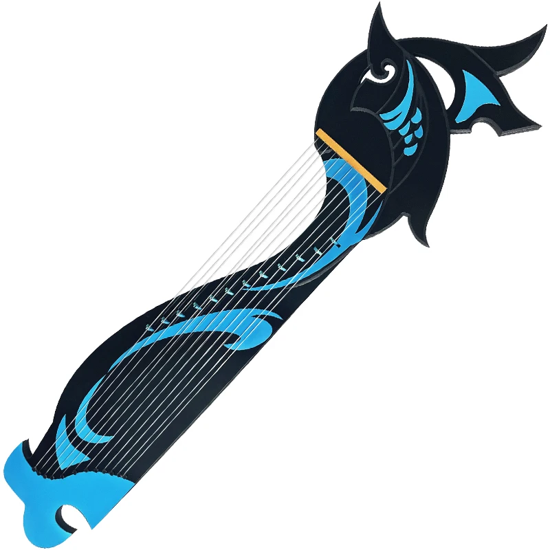 

Genshin Impact Madame Ping Cosplay Props Costumes Accessories Replica of Weapons Yaoqin for Halloween Carnival Party Events