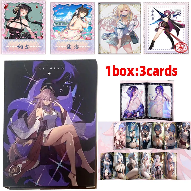 

2024 Goddess Story Cards Stunner Plan A TCG Booster Box Anime Game Christmas Children Toys Gift