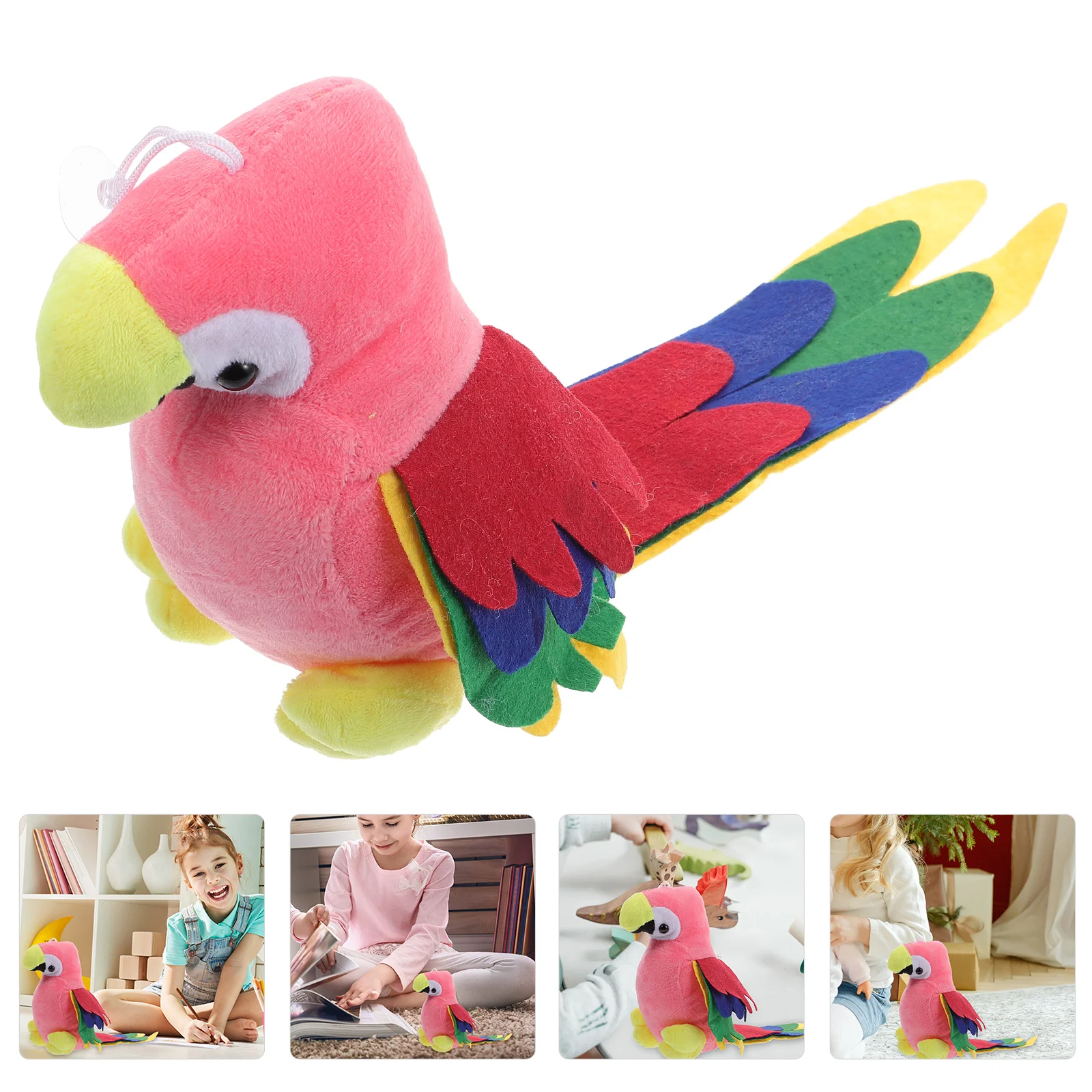

Imitation Parrot Toy Cartoon Plush Stuffed Parrot Animal Toy Children Toy