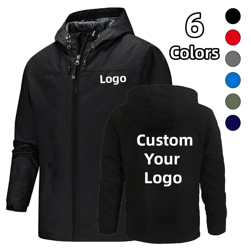 CustomizeyourlogoJacketsWaterproofWindproofBreathableJacketMen
