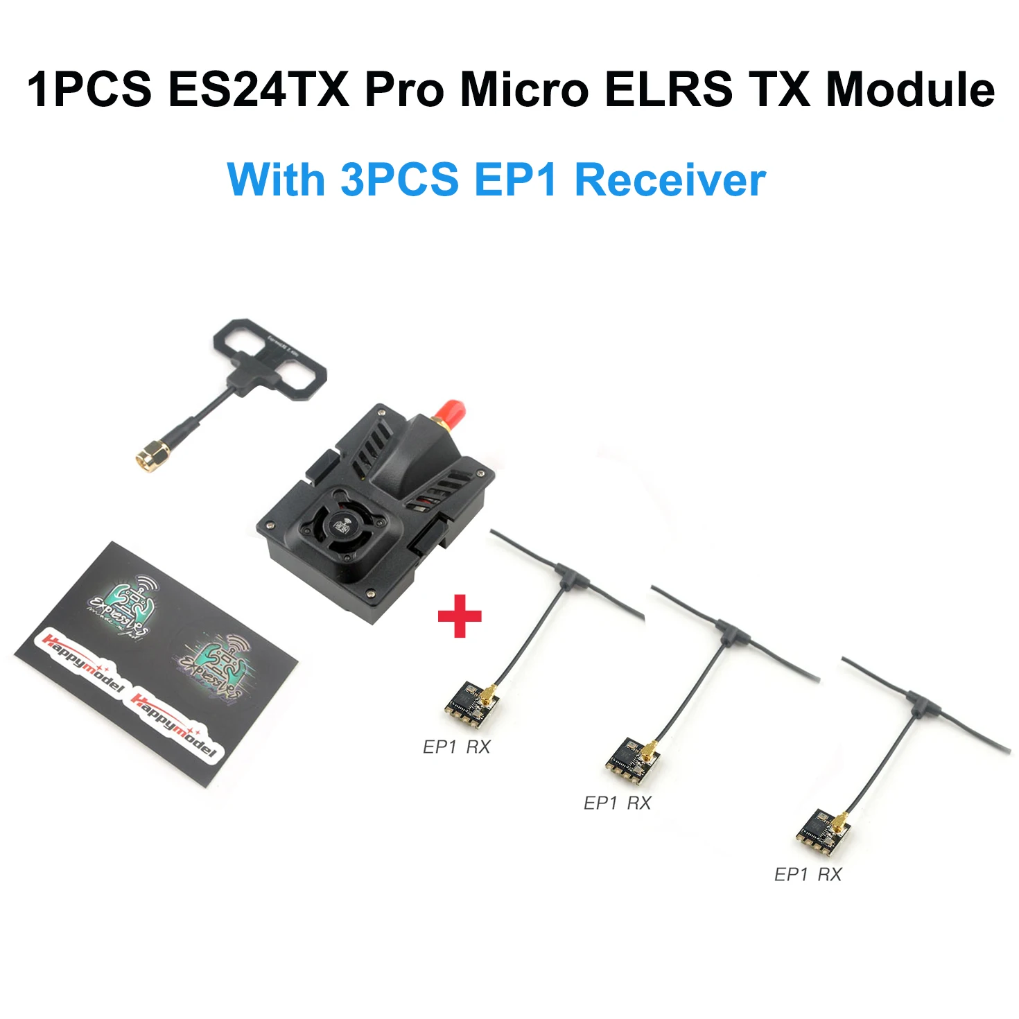 HappyModel ExpressLRS ELRS 2,4G RX 900MHZ SX1280 Nano Long Range Receiver EP1 EP2 Receiver ES24TX Pro Micro ExpressLRS TX Modul – Detail 30