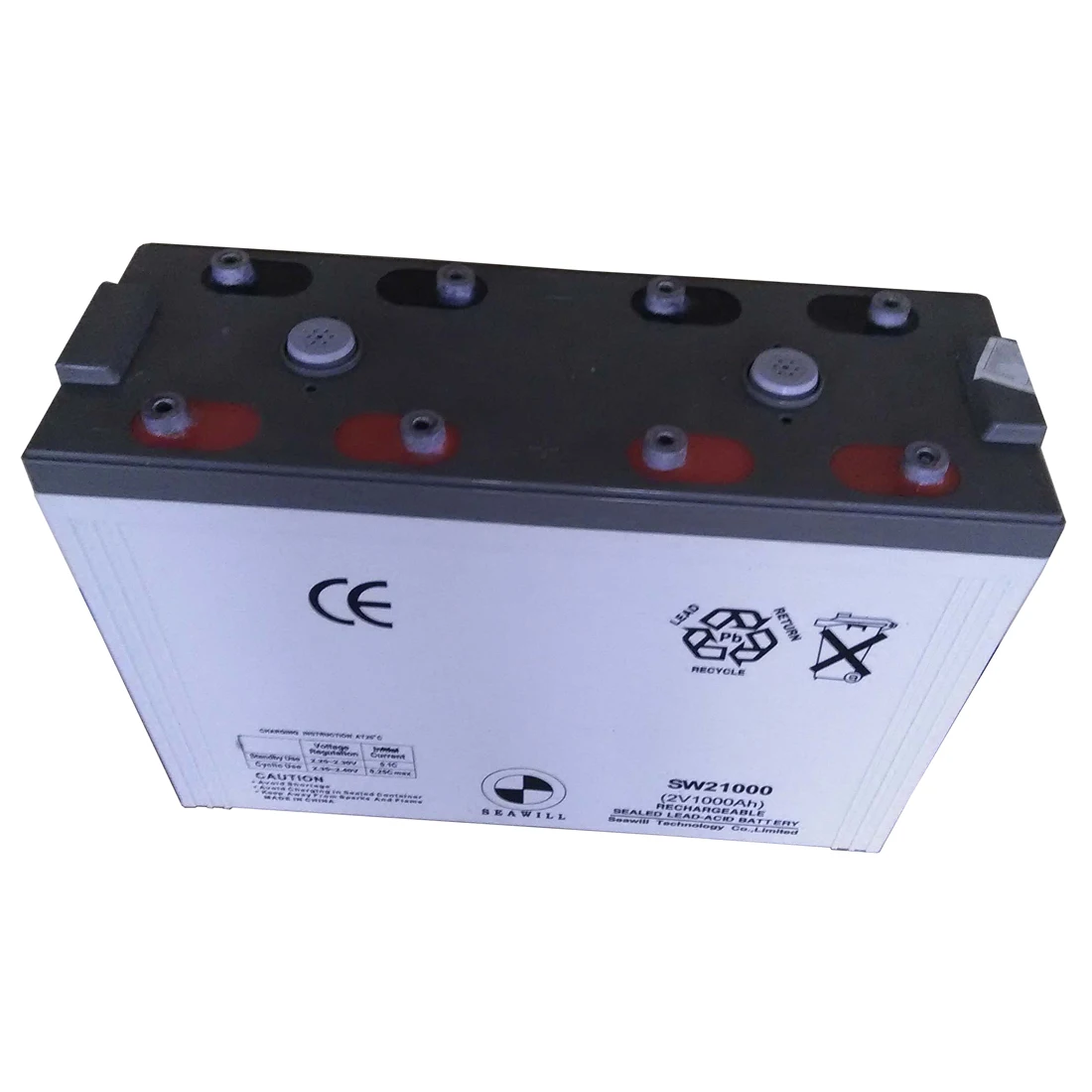 Batteria Al Piombo Agm Vrla 2V 100Ah 150Ah 200Ah 300Ah 400Ah 500Ah 600Ah 700Ah 800Ah 1000Ah