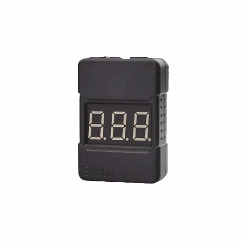 Avertisseur de batterie RC LiPo 1S avec écran LCD, alarme de tension réglable