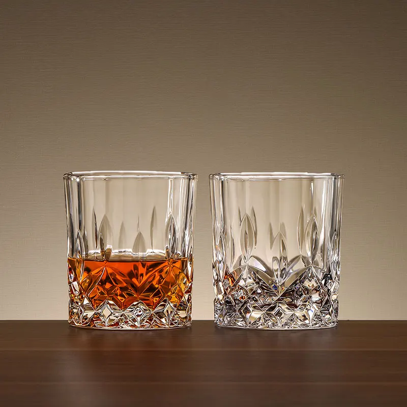 2pcs Set 315ml Luxury Set Whiskey Liquor Glasses European Vodka Glass ...