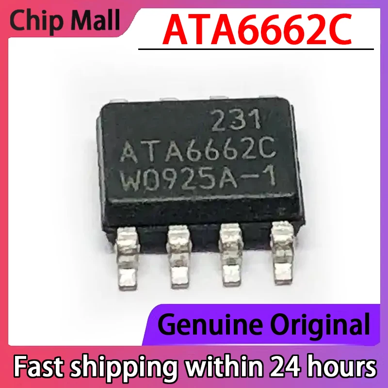 

5PCS ATA6662 ATA6662C CAN Communication Automotive Computer Board Chip Brand New Original
