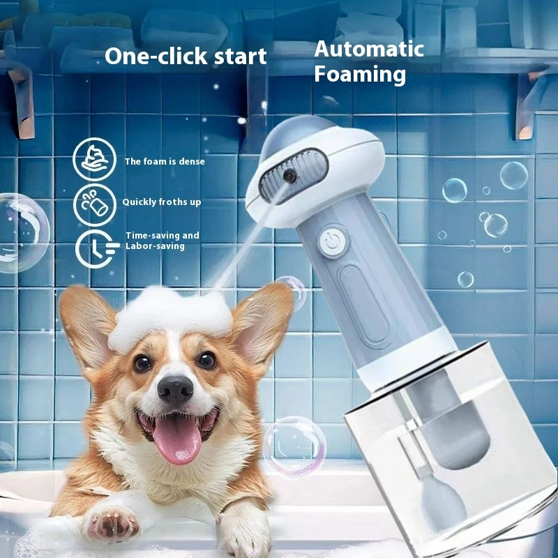 Pet Shower Gel Frother Bubble Machine - Second-Generation Portable & Practical Home Essentials Gift