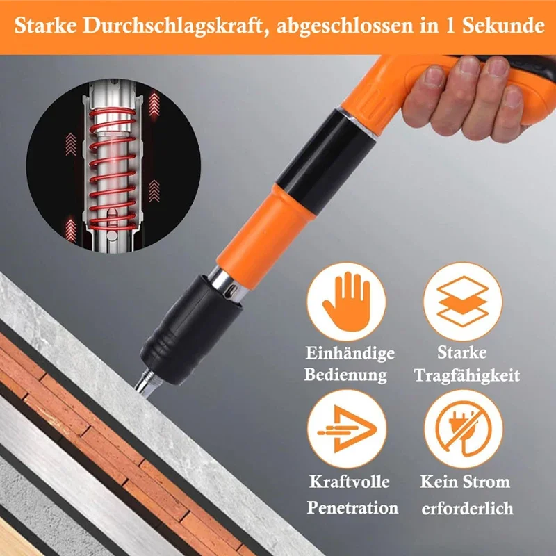 Steel Metal Concrete Nail Gun Tool for Wall Anchor Slotting